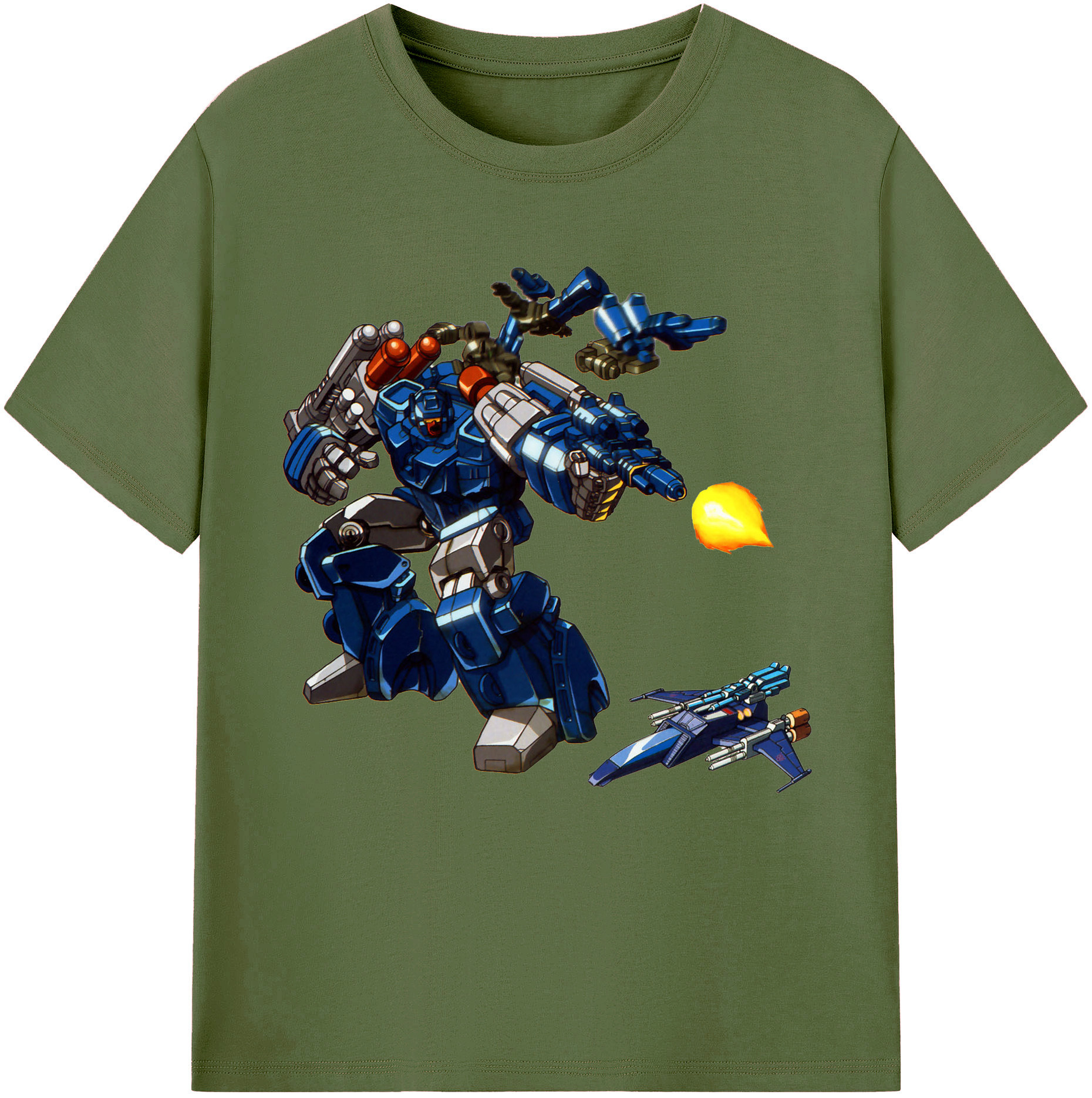 （画像用）  綿100％半袖Tシャツ（フロントプリント）